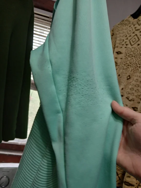 Tek Gear Mint Green Quilted Jacket with Hood - Picture 10 of 10